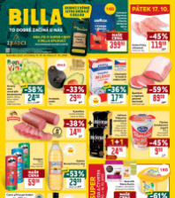 Akční leták BILLA malý 