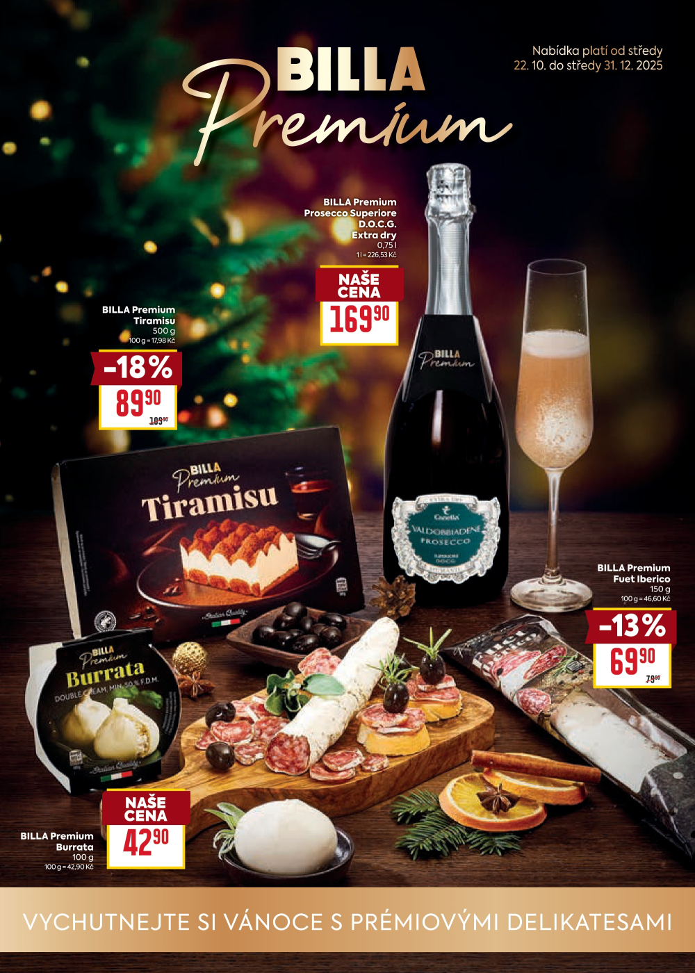 Leták BILLA  leták - Premium - strana 1