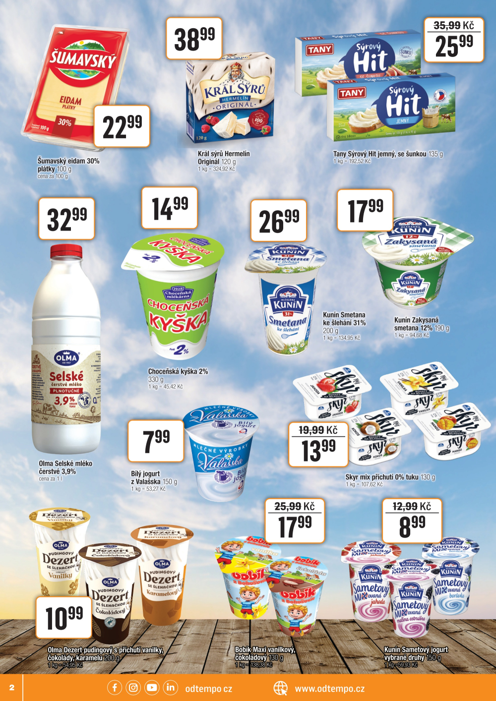 Leták TEMPO leták - Terno Opava - Jaktář - strana 2