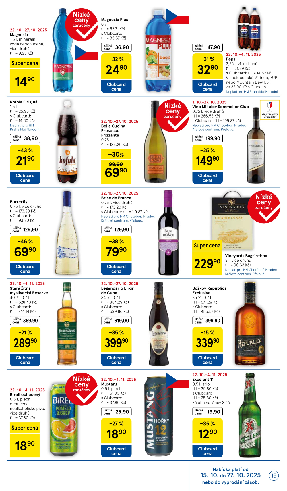 Leták Tesco hypermarket leták - strana 19