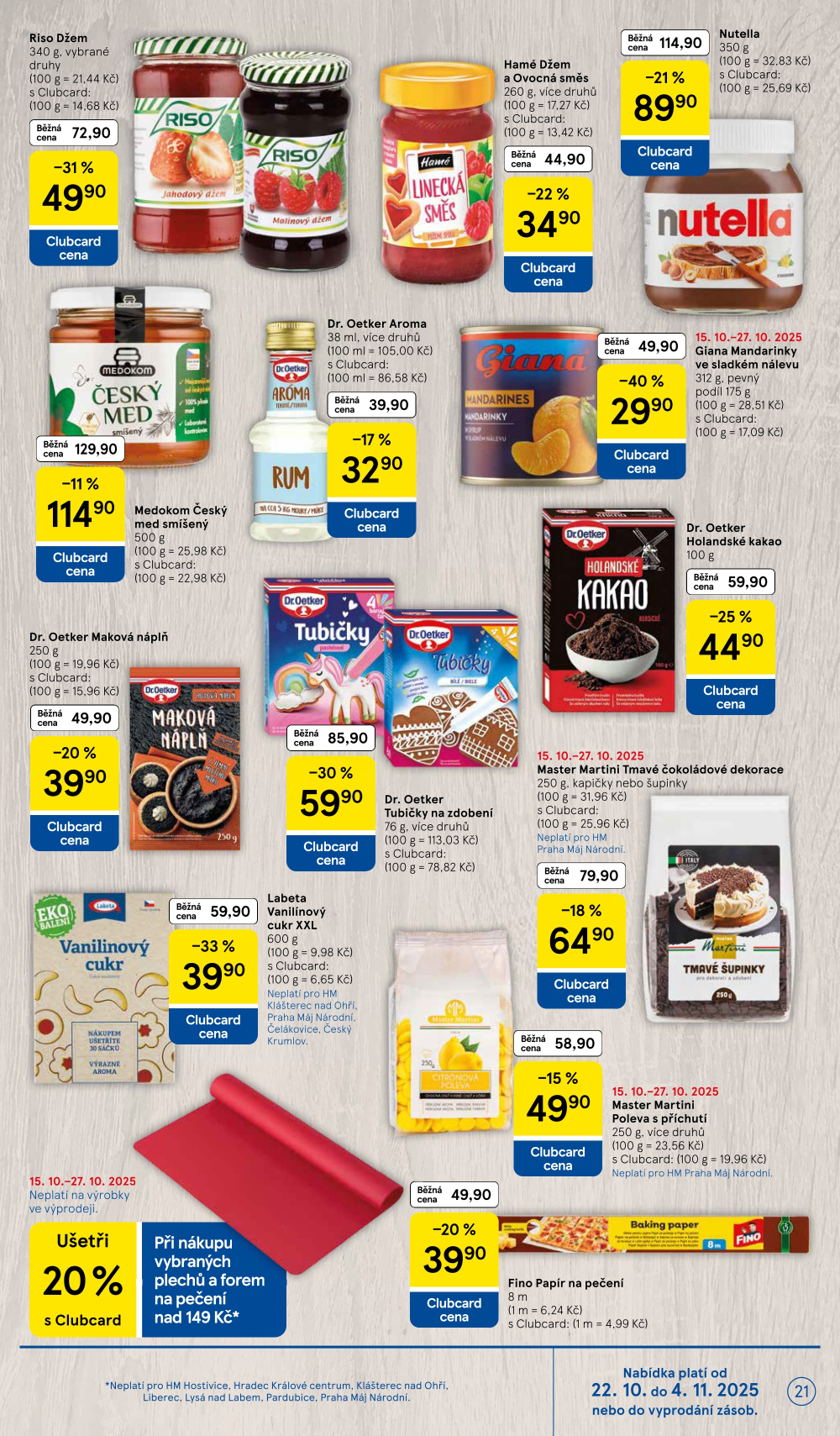Leták Tesco hypermarket leták - strana 21