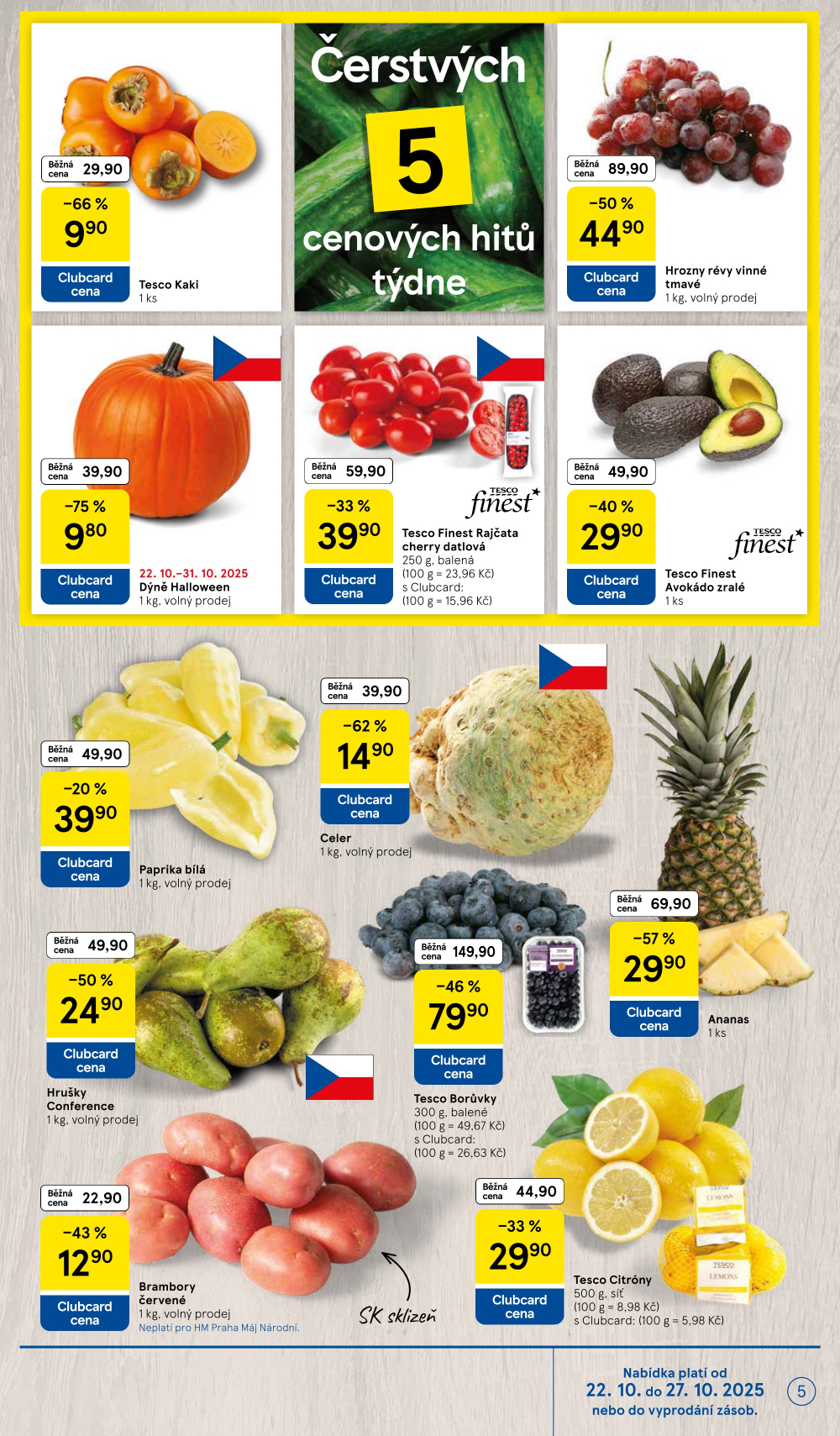 Leták Tesco hypermarket leták - strana 5