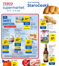 Akční leták Tesco supermarket 