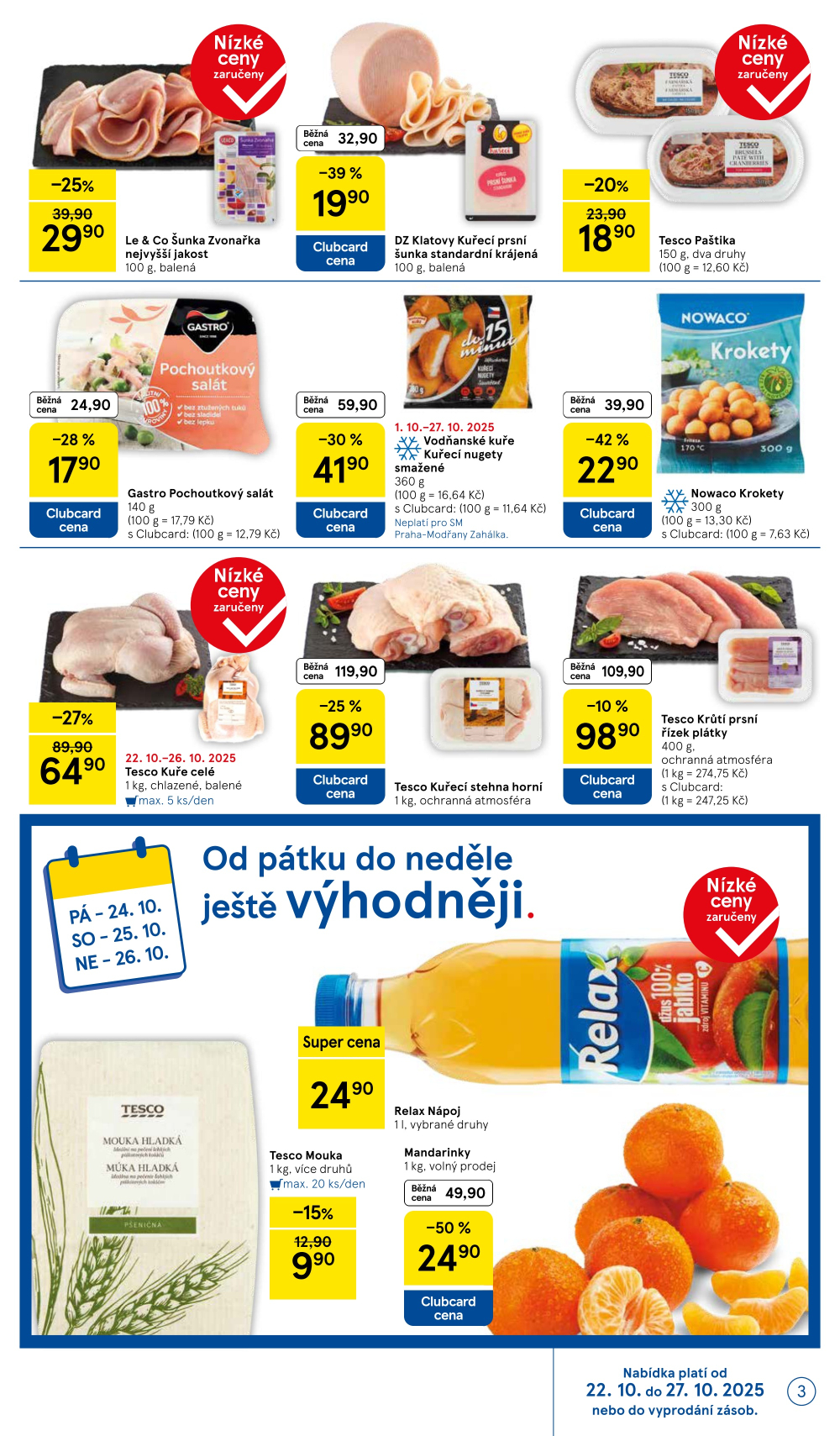 Leták Tesco supermarket leták - strana 3