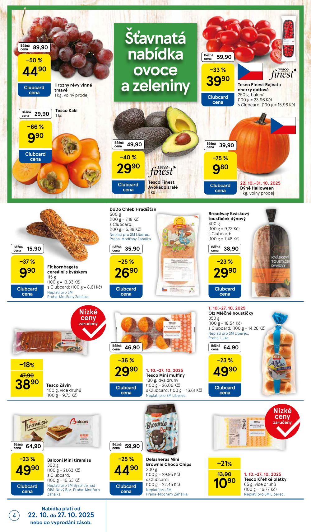 Leták Tesco supermarket leták - strana 4