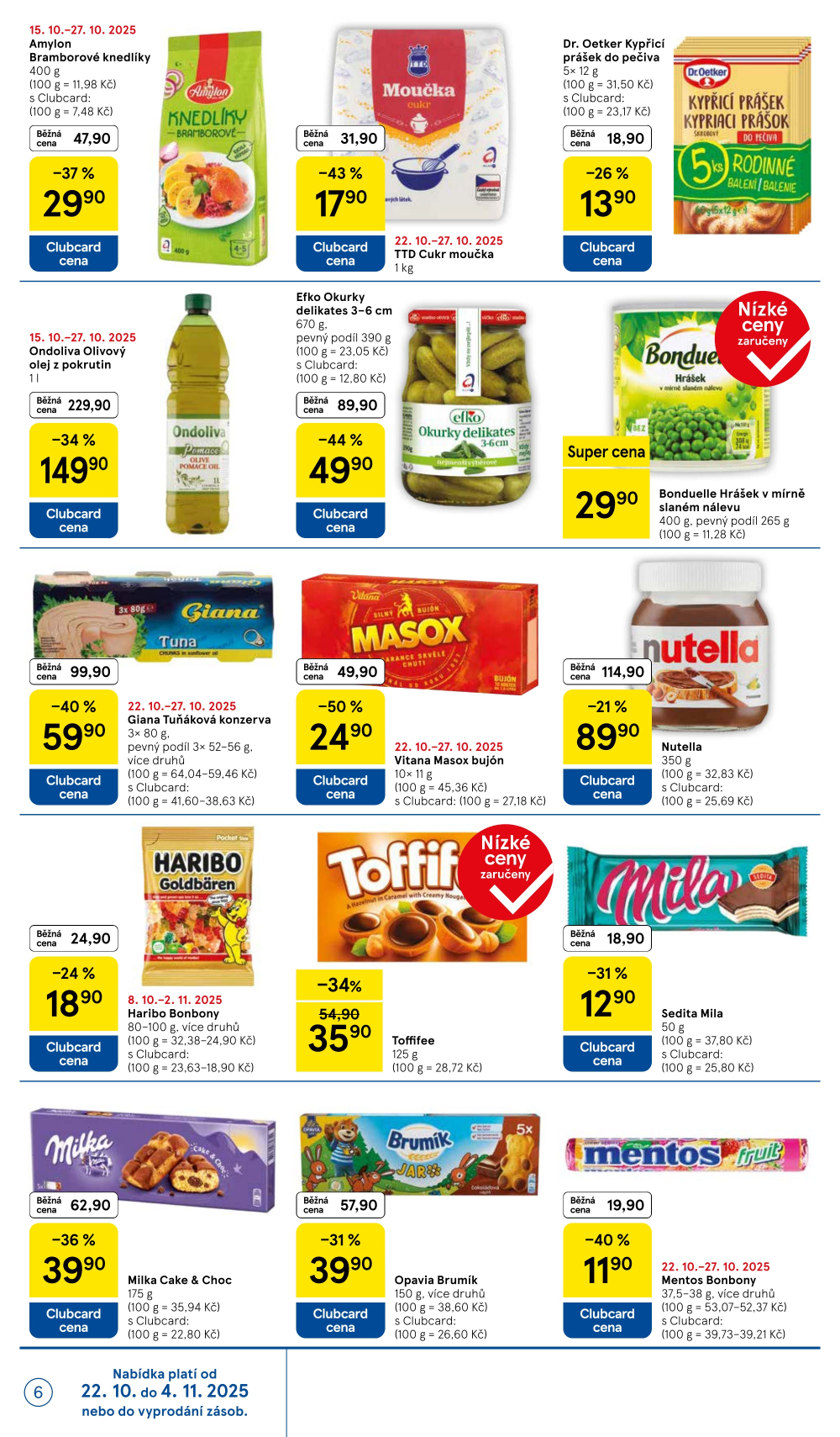 Leták Tesco supermarket leták - strana 6