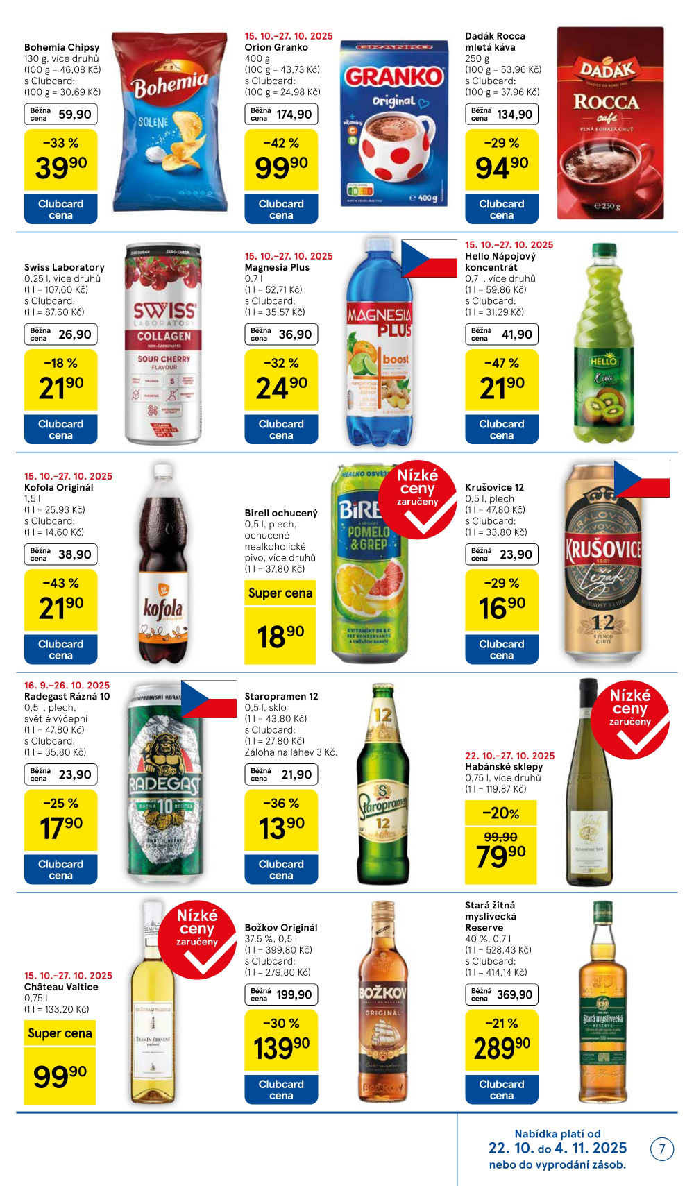 Leták Tesco supermarket leták - strana 7