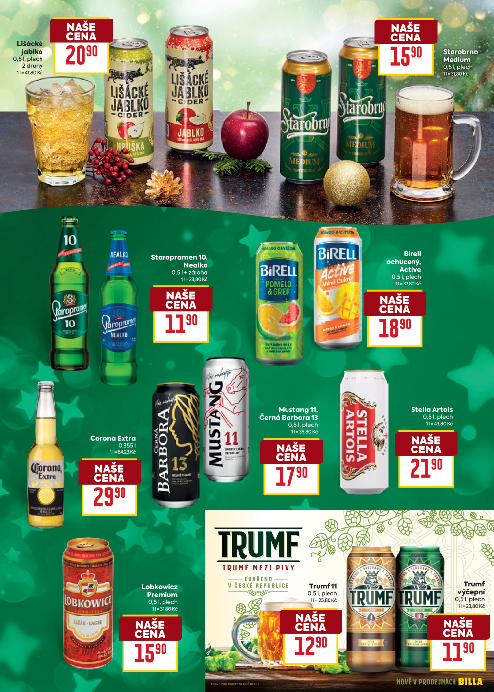 Leták BILLA leták - Vánoce - strana 18