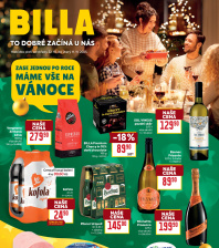 Akční leták BILLA  - Vánoce