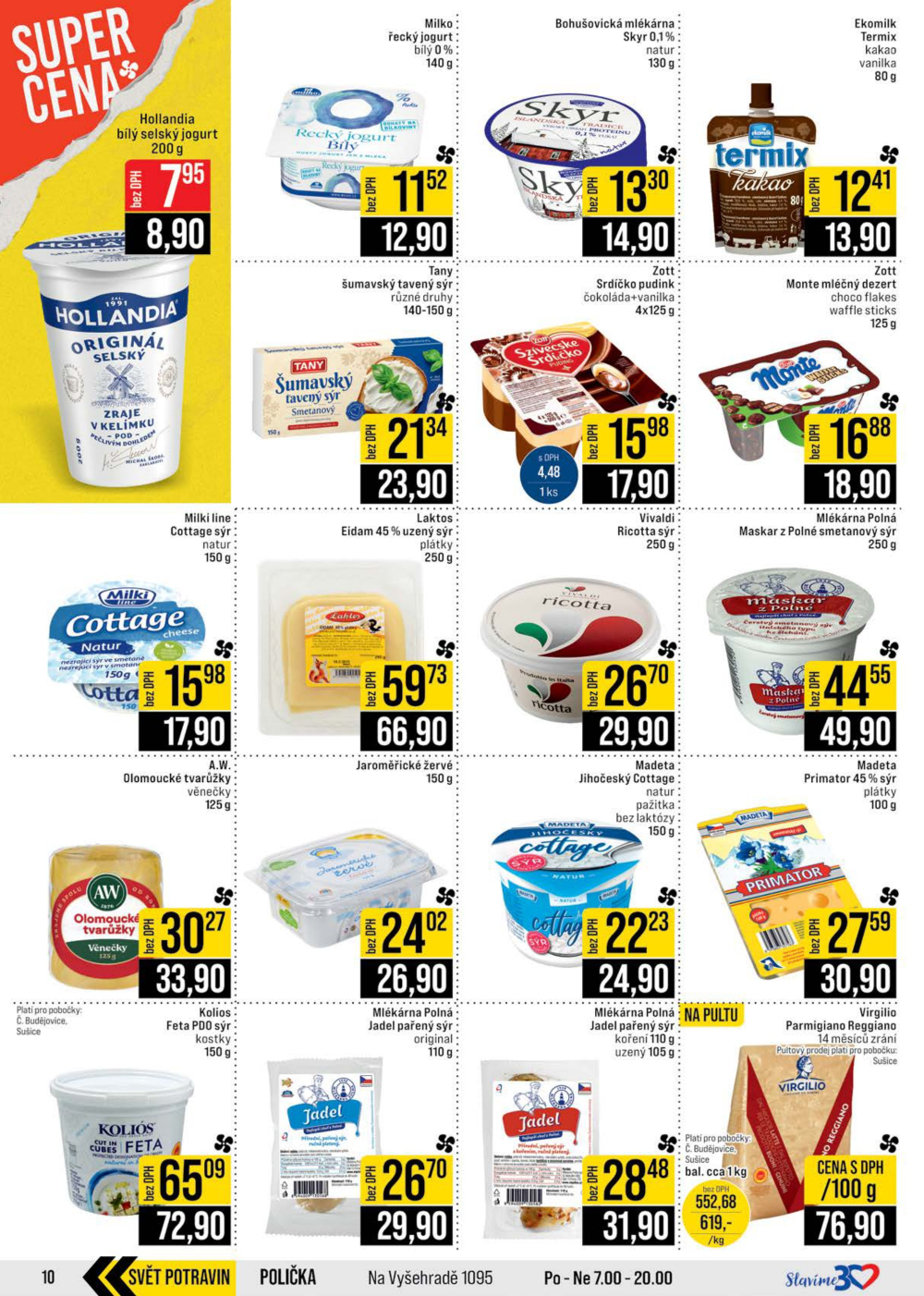 Leták JIP leták CC Cash & Carry - České Budějovice, Most, Náchod, Svoboda nad Úpou, Sušice - strana 10