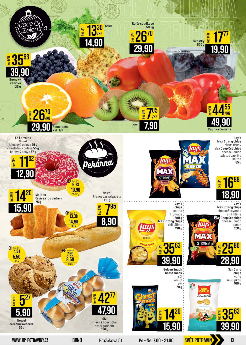 Leták JIP leták CC Cash & Carry - České Budějovice, Most, Náchod, Svoboda nad Úpou, Sušice - strana 13