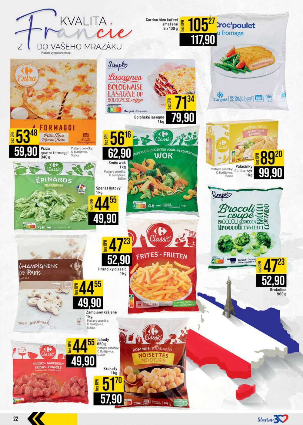 Leták JIP leták CC Cash & Carry - České Budějovice, Most, Náchod, Svoboda nad Úpou, Sušice - strana 22