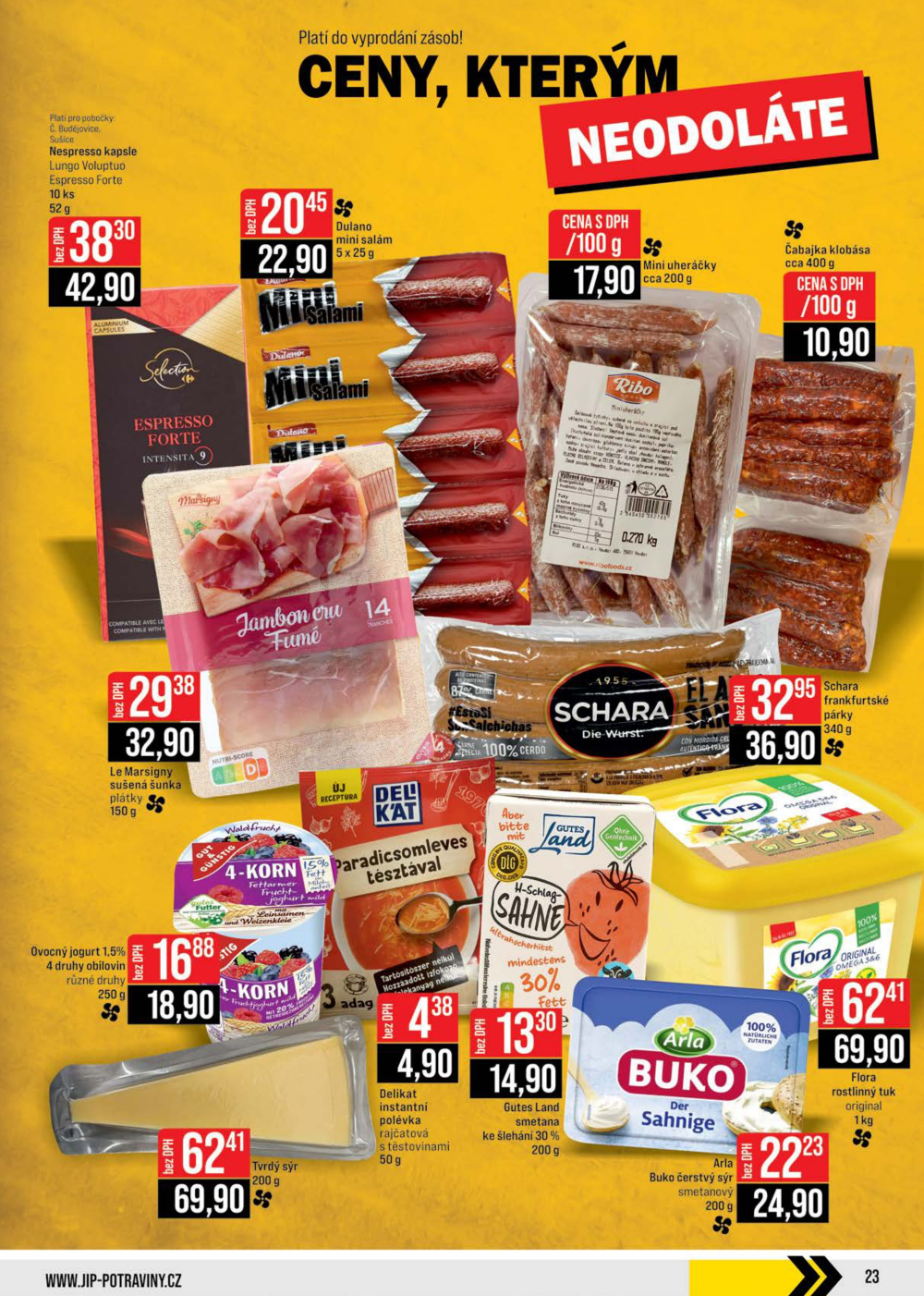 Leták JIP leták CC Cash & Carry - České Budějovice, Most, Náchod, Svoboda nad Úpou, Sušice - strana 23