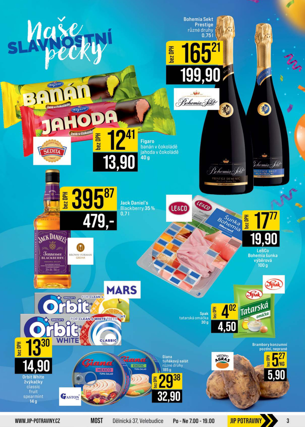 Leták JIP leták CC Cash & Carry - České Budějovice, Most, Náchod, Svoboda nad Úpou, Sušice - strana 3