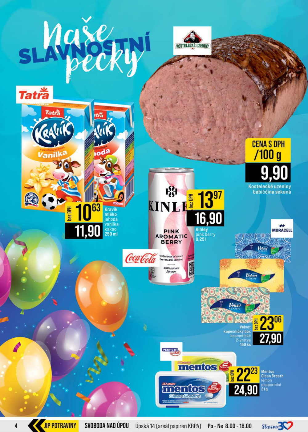 Leták JIP leták CC Cash & Carry - České Budějovice, Most, Náchod, Svoboda nad Úpou, Sušice - strana 4