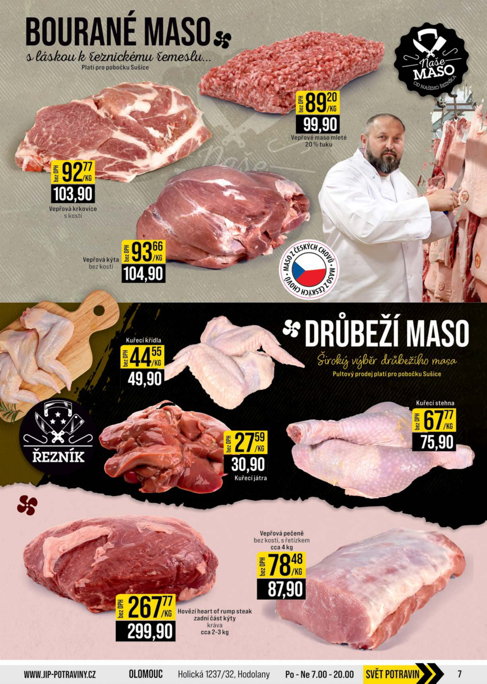 Leták JIP leták CC Cash & Carry - České Budějovice, Most, Náchod, Svoboda nad Úpou, Sušice - strana 7