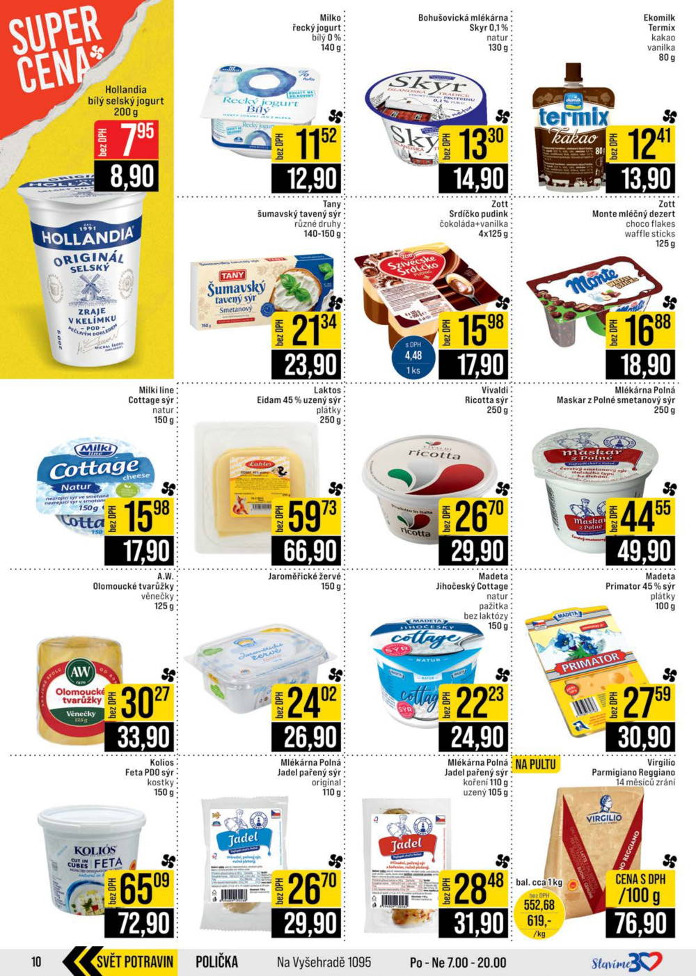 Leták JIP leták CC Cash & Carry - Brno, Ostrava, Praha, Polička, Olomouc, Karlovy Vary, Zlín, Jilemnice, Pardubice - strana 10