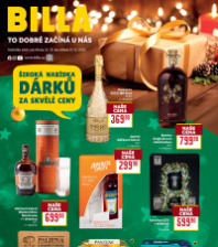 Akční leták BILLA  - Nabídka dárků
