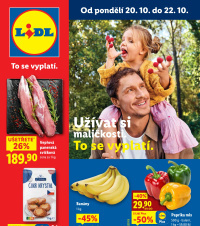 Akční leták Lidl  od pondělí - Kulinářské speciality v řeckém stylu