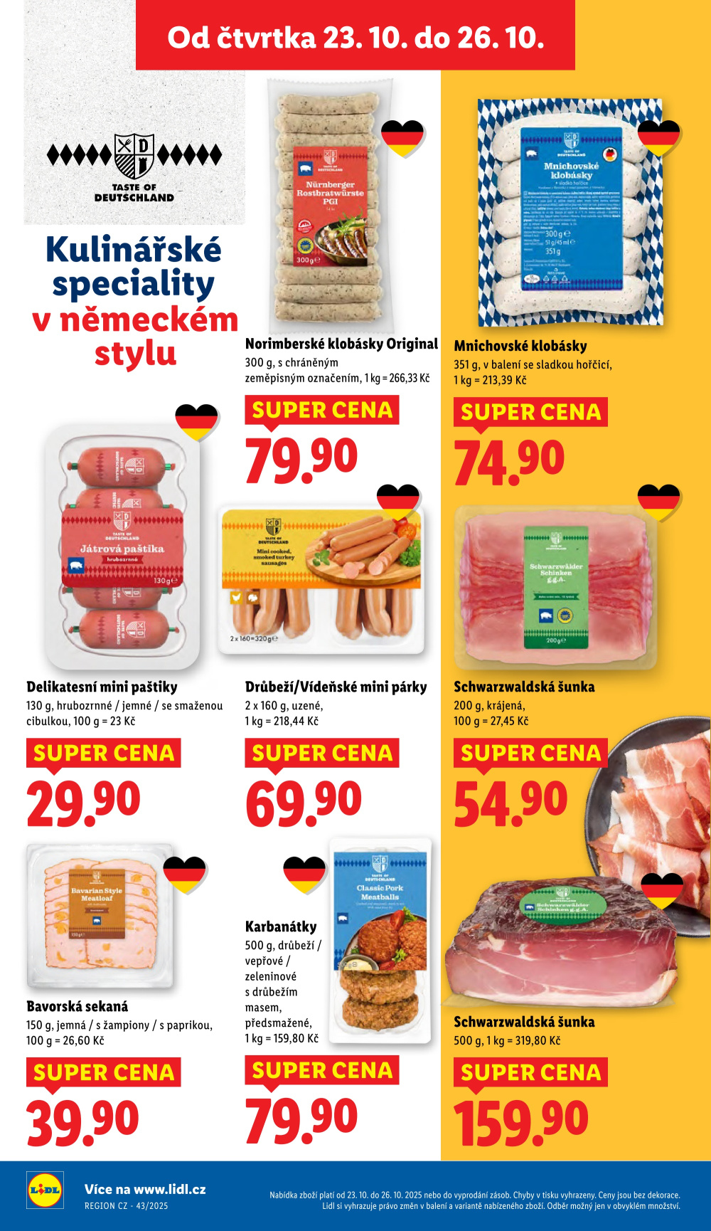 Leták Lidl leták od čtvrtka - strana 14