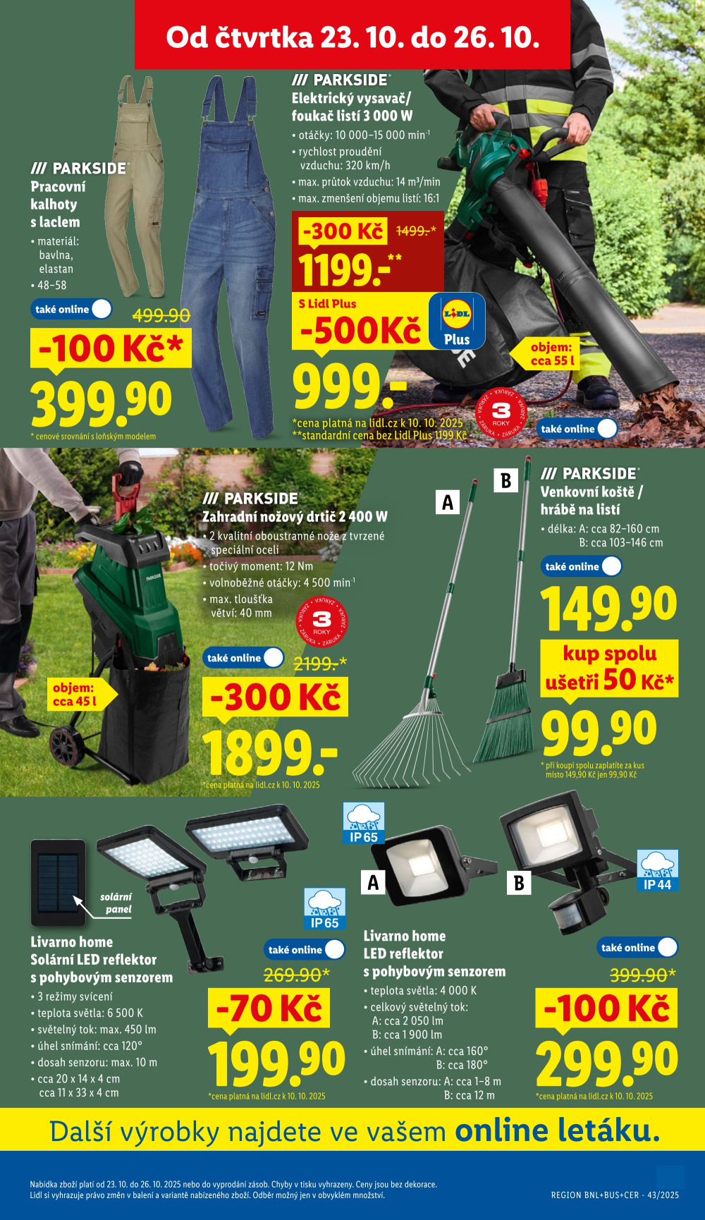 Leták Lidl leták od čtvrtka - strana 39