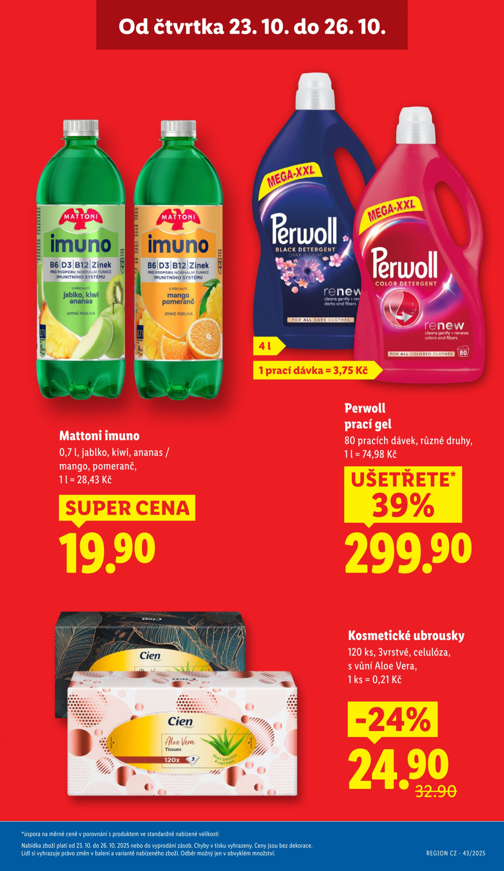Leták Lidl leták od čtvrtka - strana 3