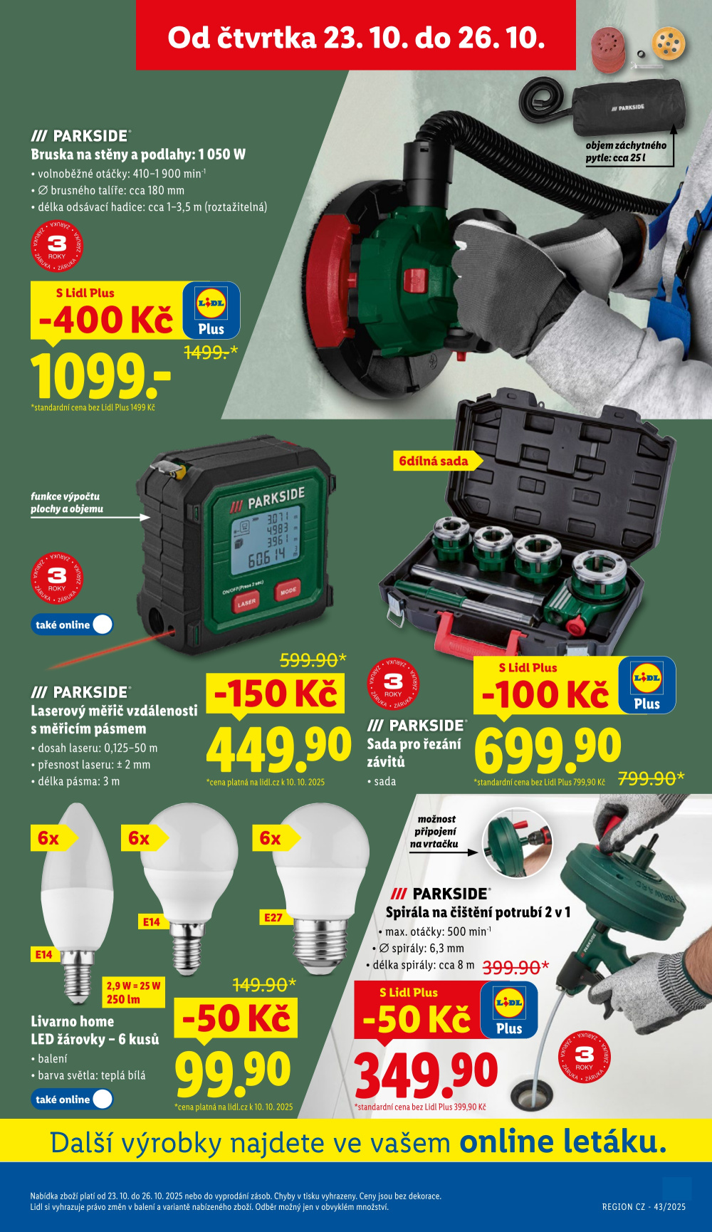 Leták Lidl leták od čtvrtka - strana 43