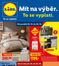 Akční leták Lidl  - Nabídka spotřebního zboží