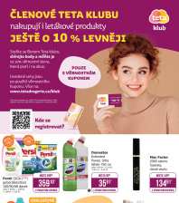 Akční leták Teta drogerie - Teta klub