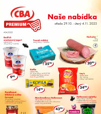 Akční leták CBA Premium 
