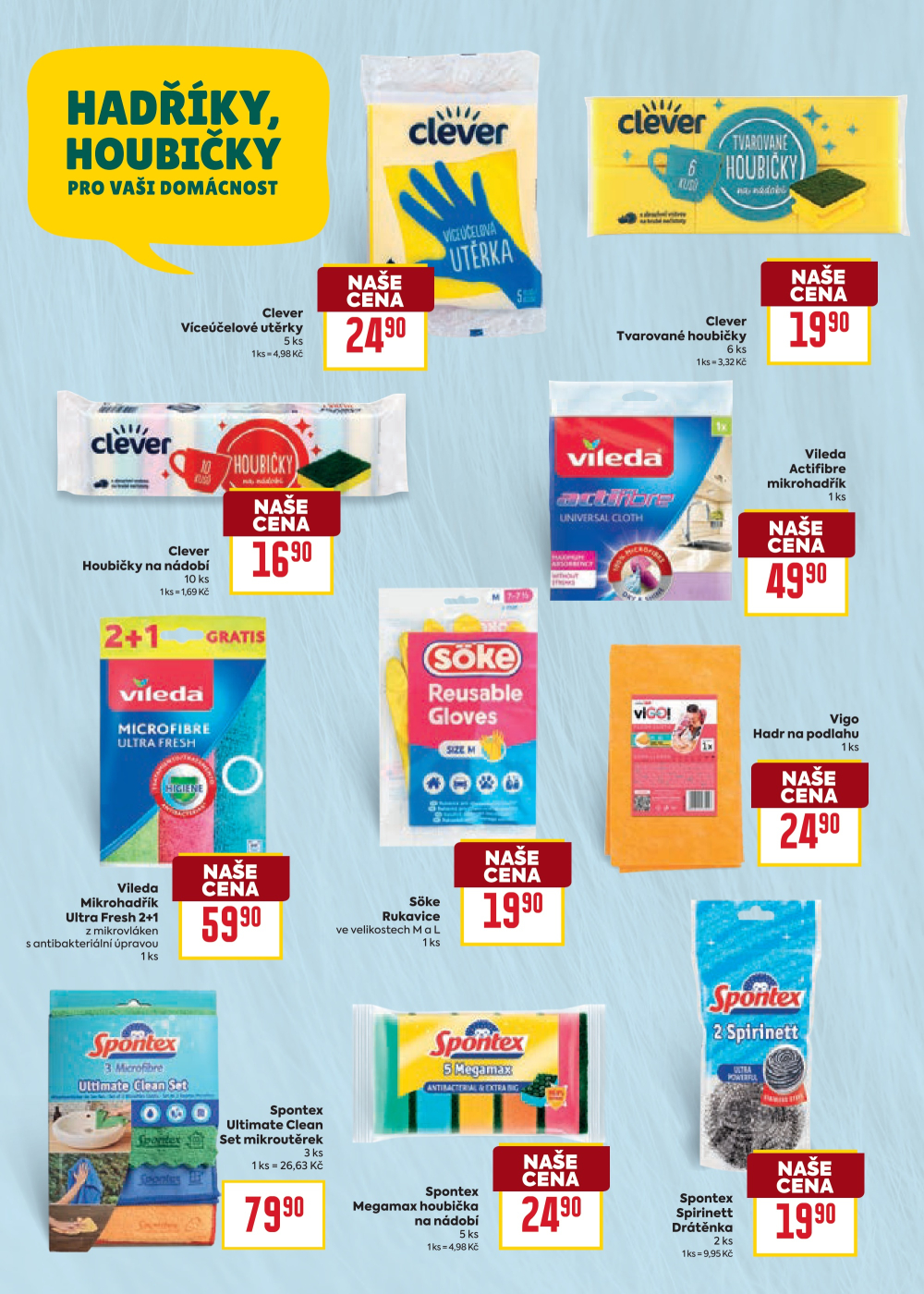 Leták BILLA leták - Úklid - strana 11