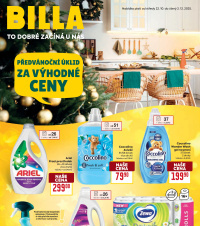 Akční leták BILLA  - Úklid