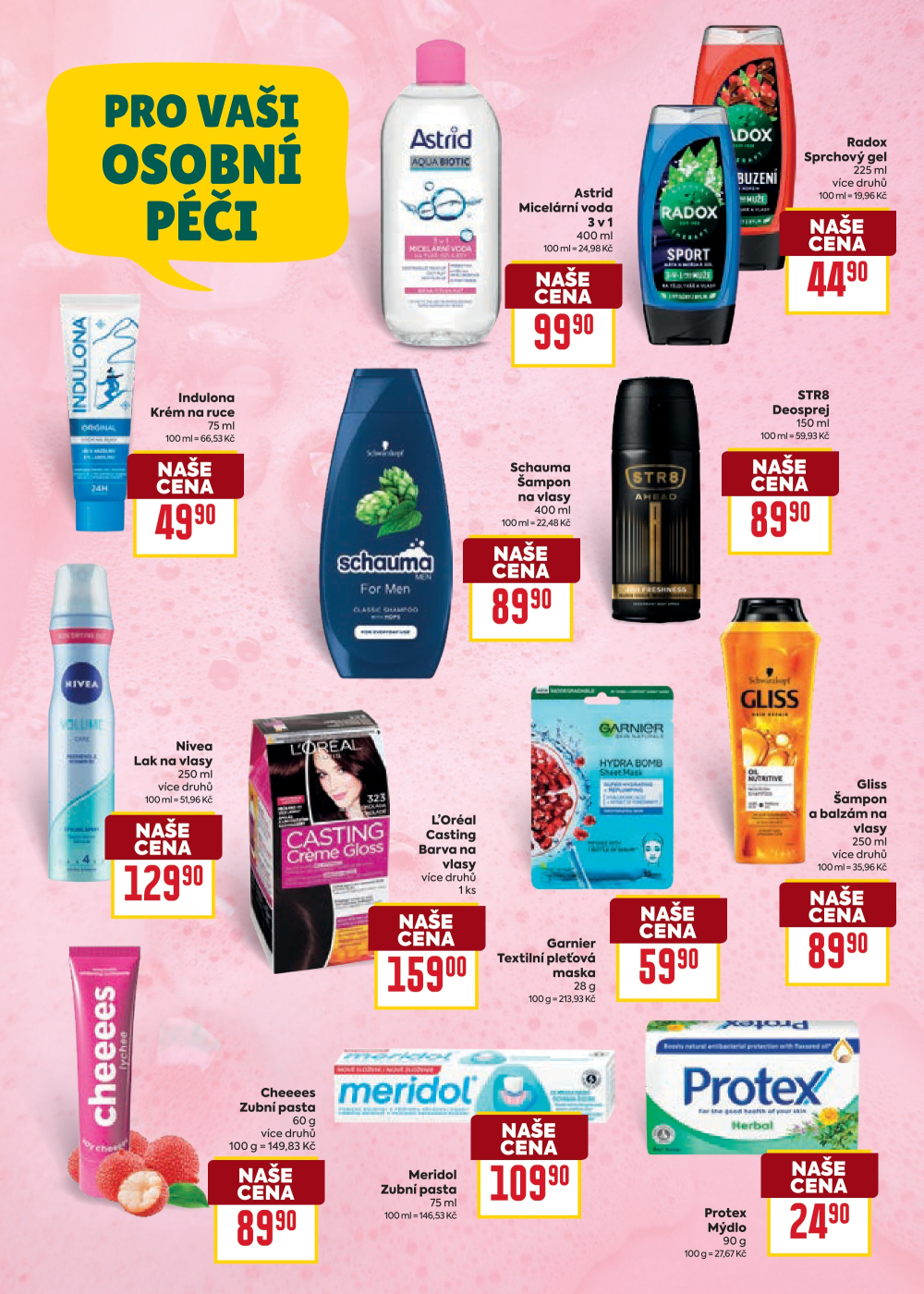 Leták BILLA leták - Úklid - strana 4