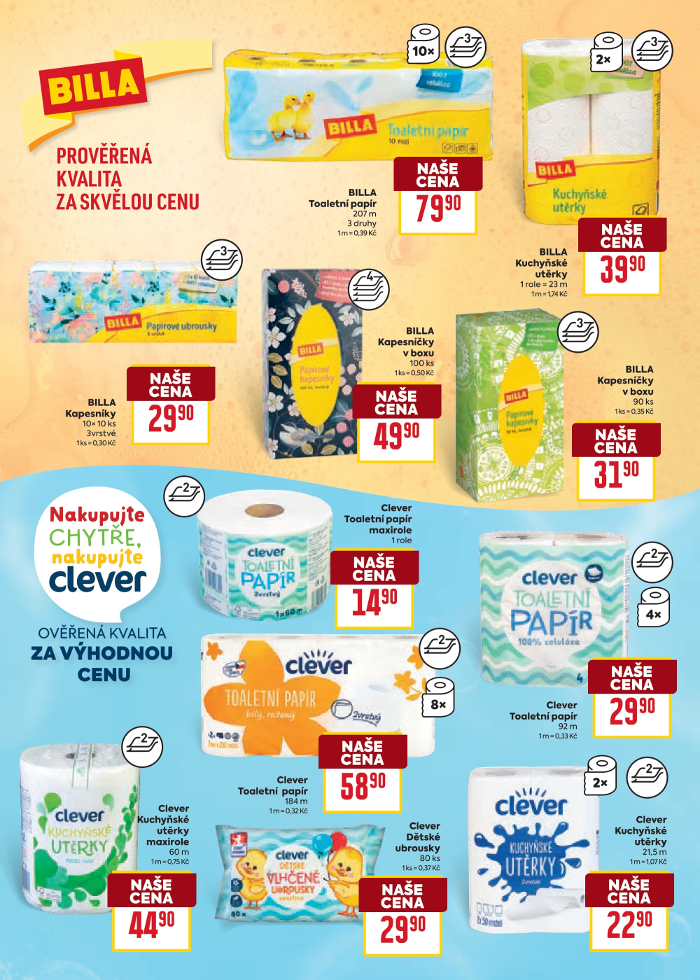 Leták BILLA leták - Úklid - strana 6