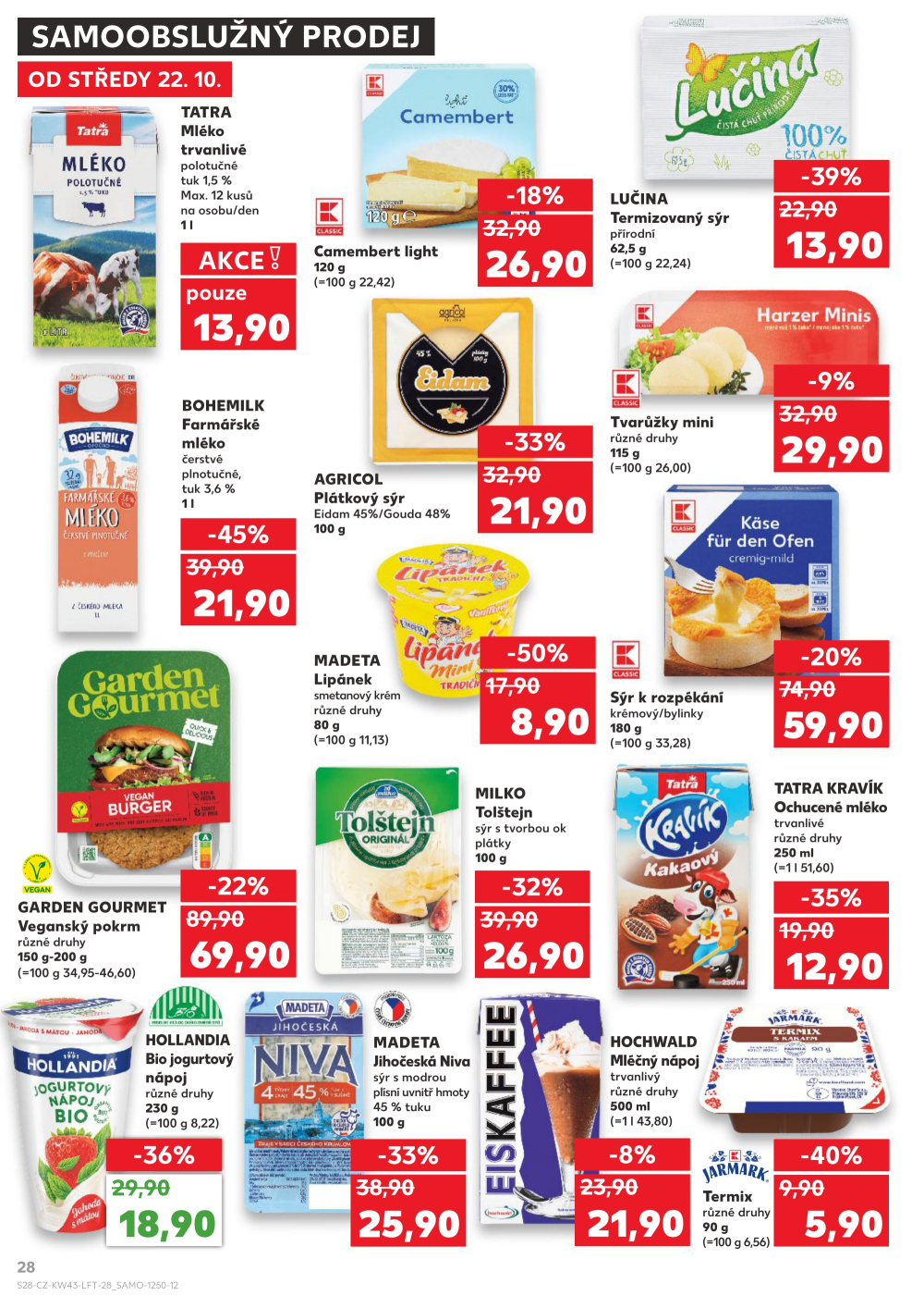 Leták Kaufland leták Lanškroun - strana 28
