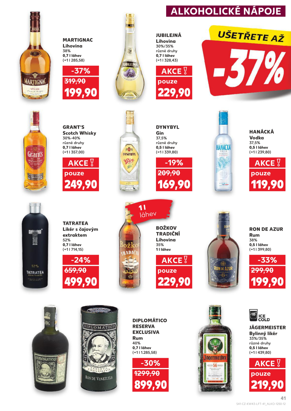Leták Kaufland leták Praha - Měcholupy - strana 41