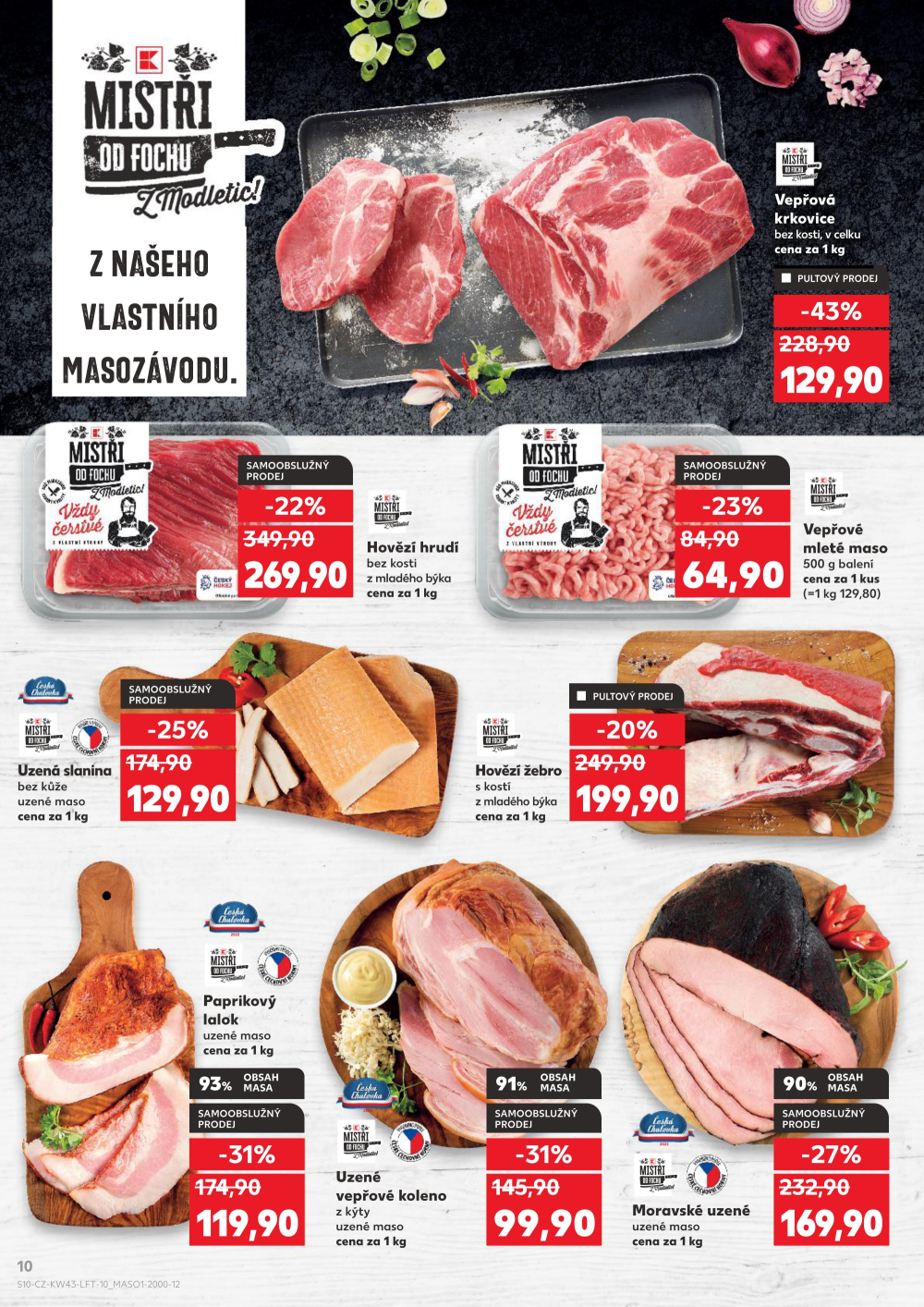 Leták Kaufland leták Zlín - Čepkov - strana 10