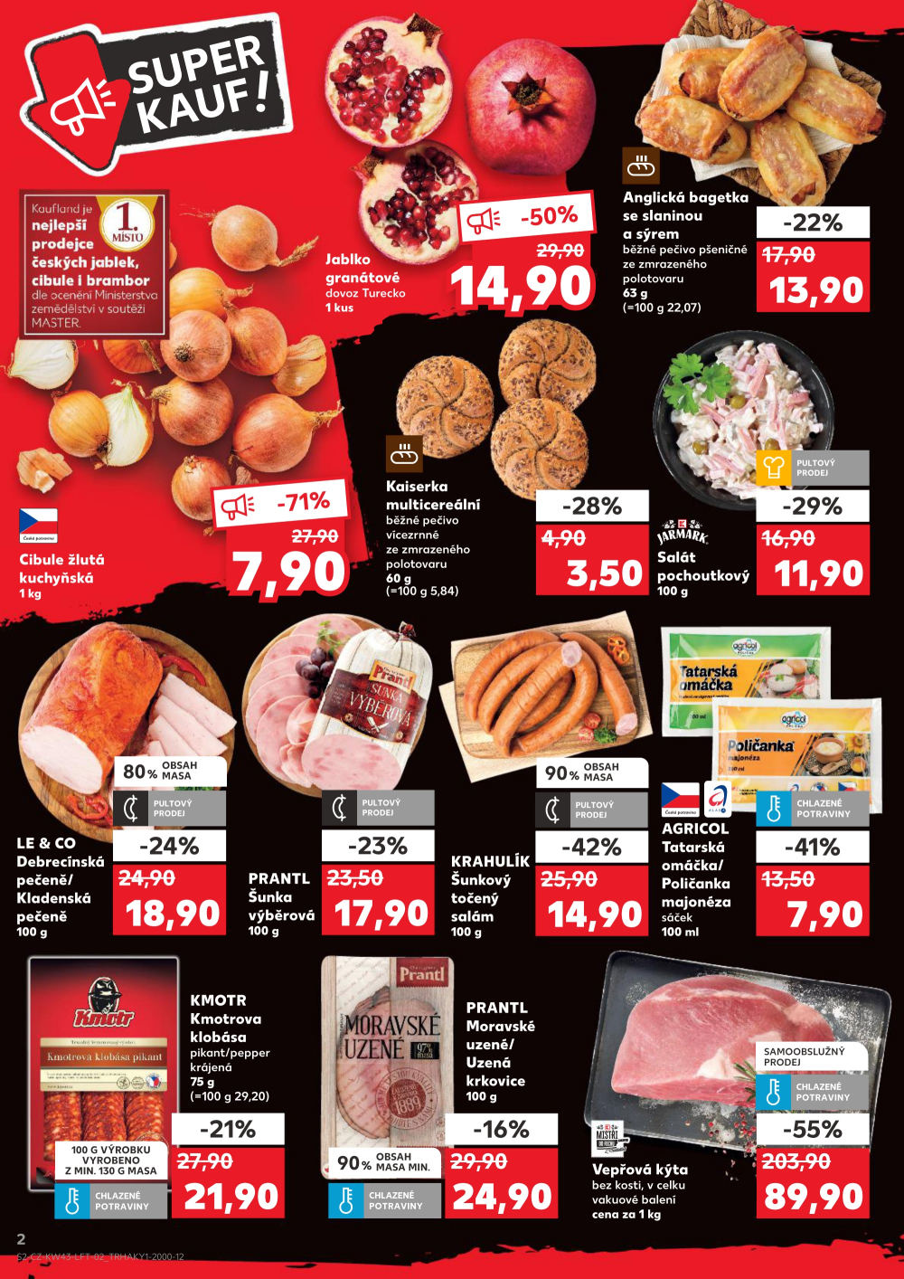 Leták Kaufland leták Zlín - Čepkov - strana 2