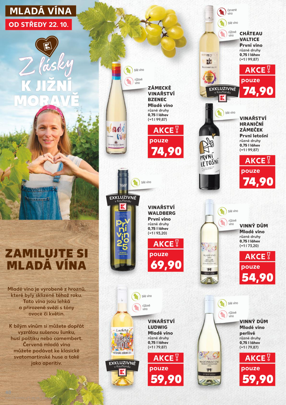 Leták Kaufland leták Praha 6 - Podbaba - strana 40
