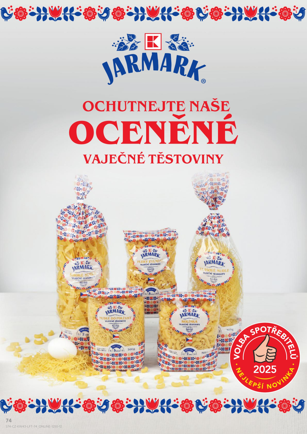 Leták Kaufland leták Praha 3 - Jarov - strana 74