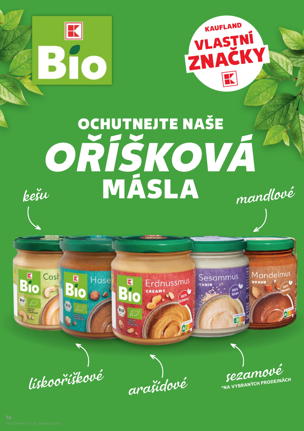 Leták Kaufland leták Praha 3 - Jarov - strana 76
