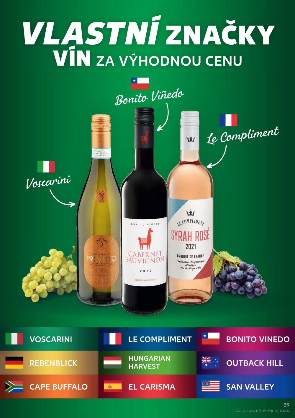 Leták Kaufland leták Brandýs nad Labem - strana 39