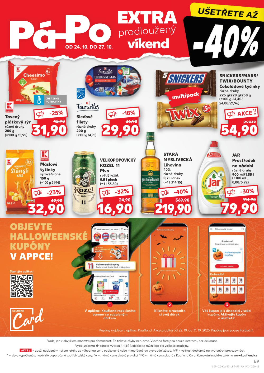 Leták Kaufland leták Brandýs nad Labem - strana 59