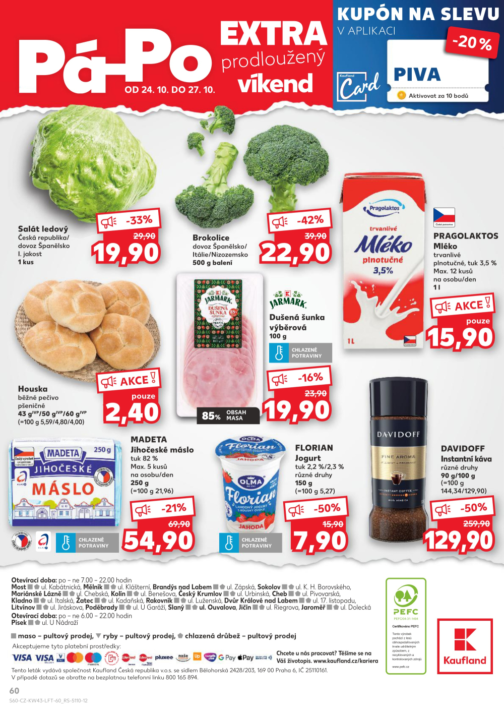 Leták Kaufland leták Brandýs nad Labem - strana 60