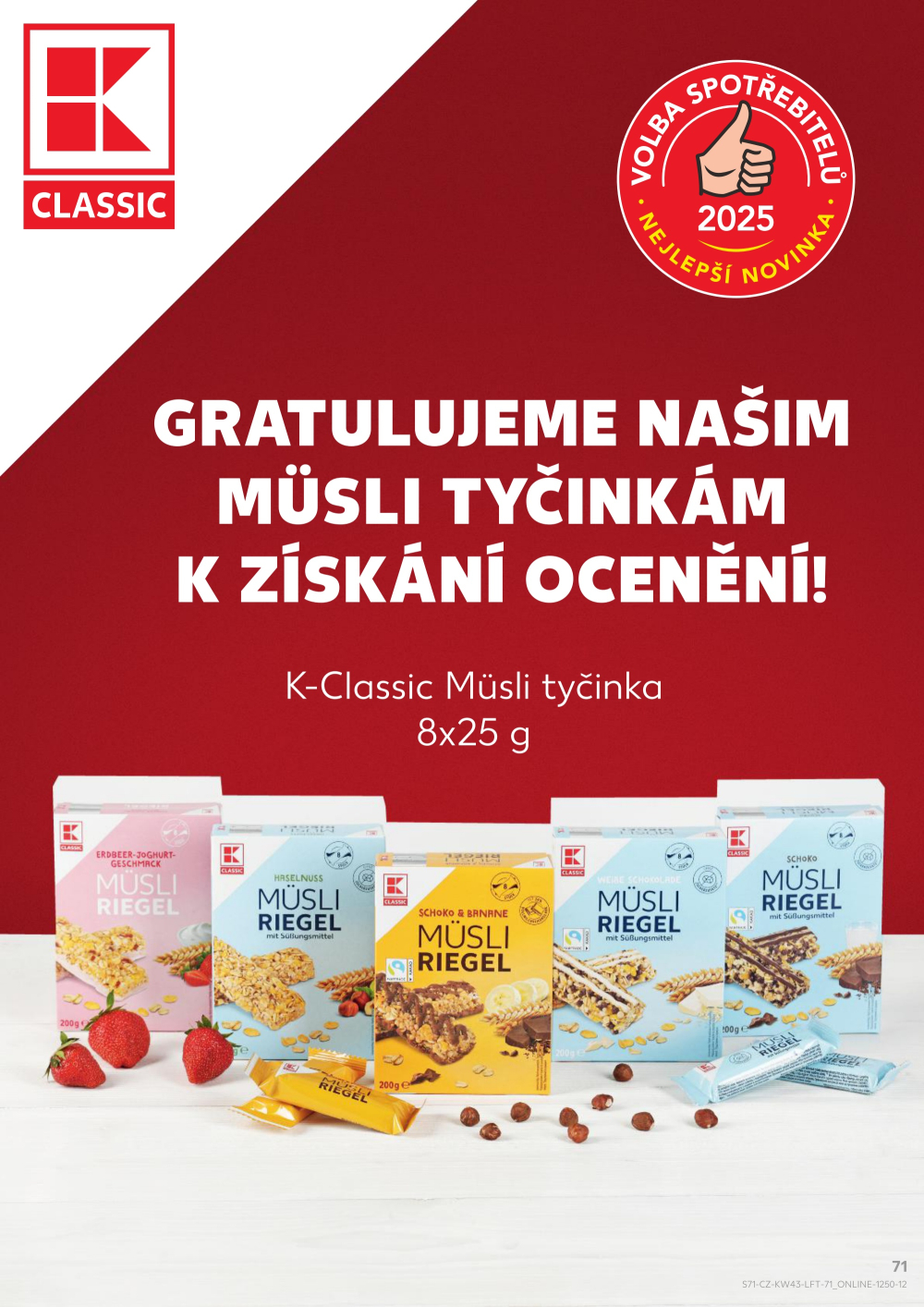 Leták Kaufland leták Brandýs nad Labem - strana 71