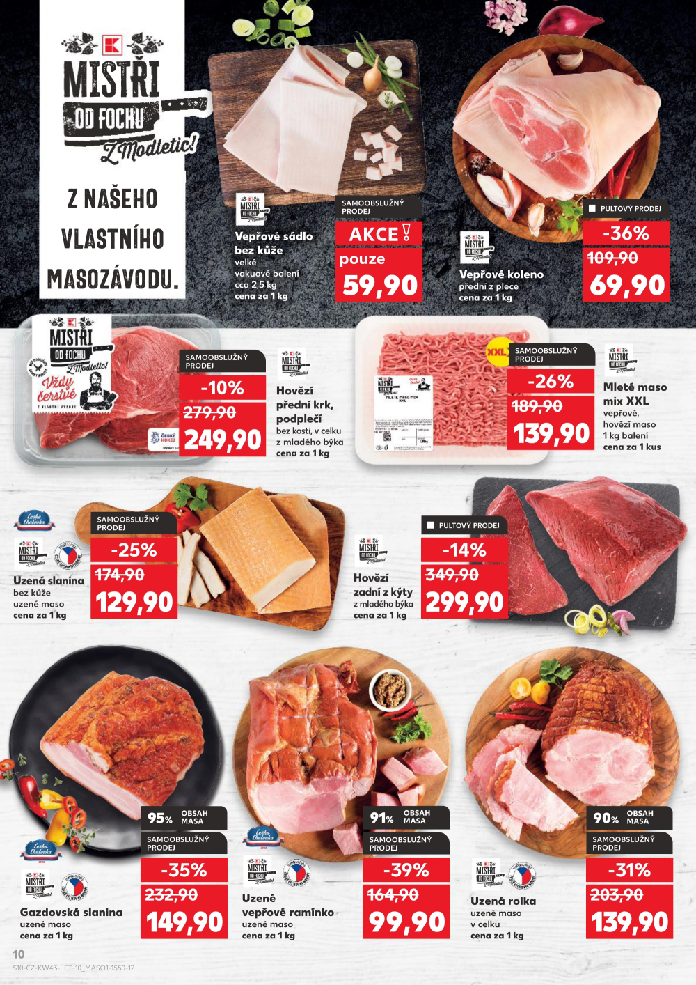 Leták Kaufland leták Praha 8 - Libeň - strana 10