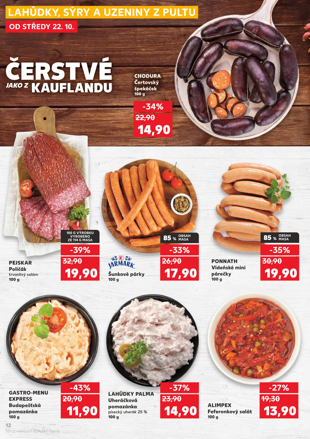 Leták Kaufland leták Praha 8 - Libeň - strana 12