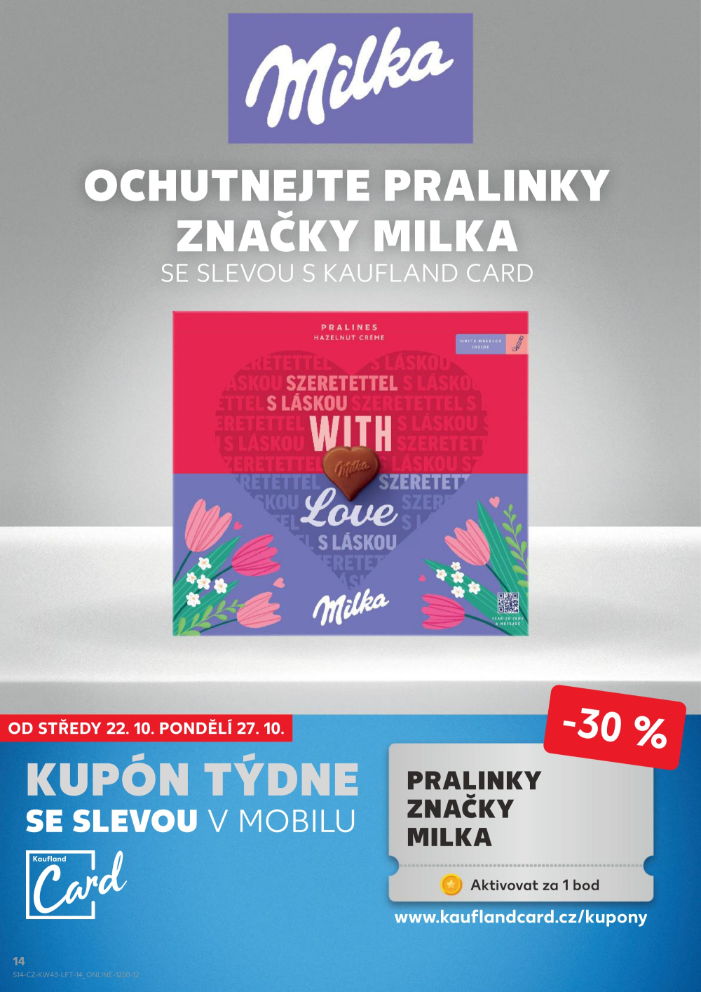 Leták Kaufland leták Praha 8 - Libeň - strana 14