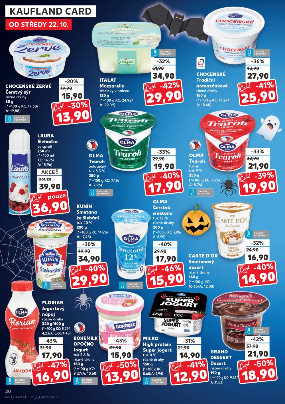 Leták Kaufland leták Praha 8 - Libeň - strana 20