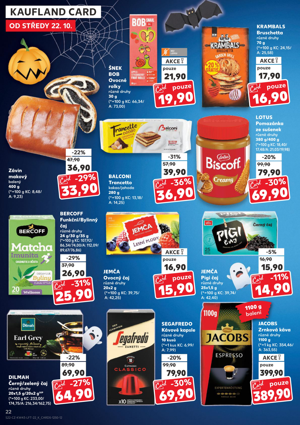 Leták Kaufland leták Praha 8 - Libeň - strana 22